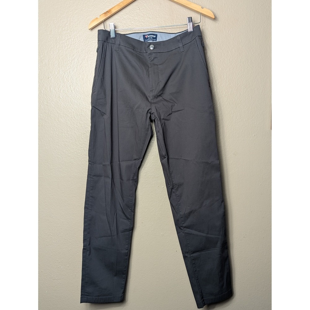 Birddogs Pants Mens 32x30 Dark Grey Straight Leg Casual Khakis Chinos Golf